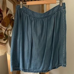 Madewell Light Blue Skirt